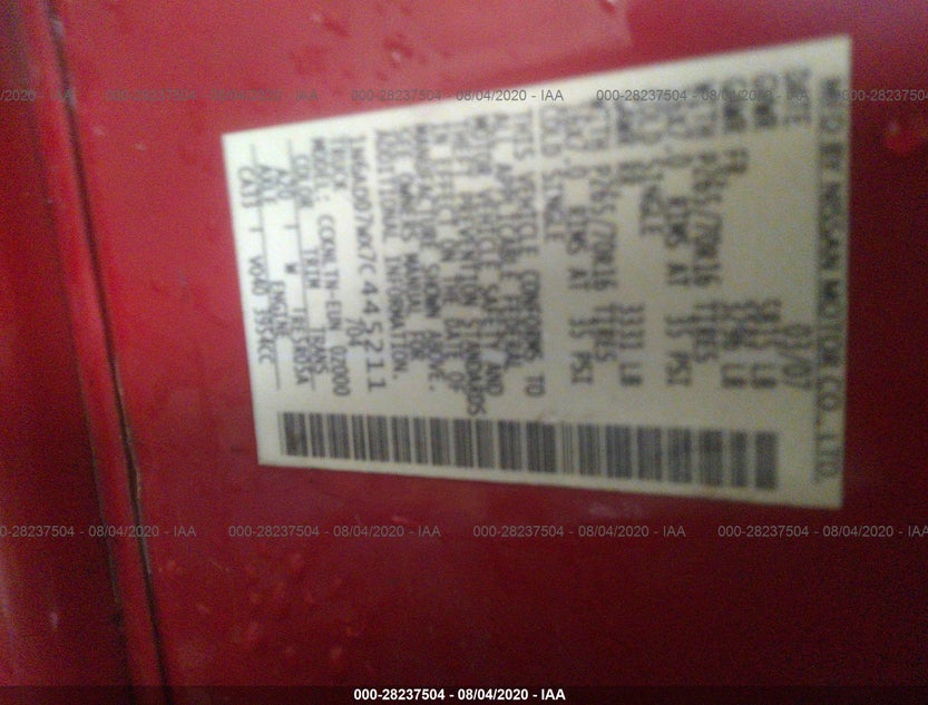 1N6AD07WX7C445211