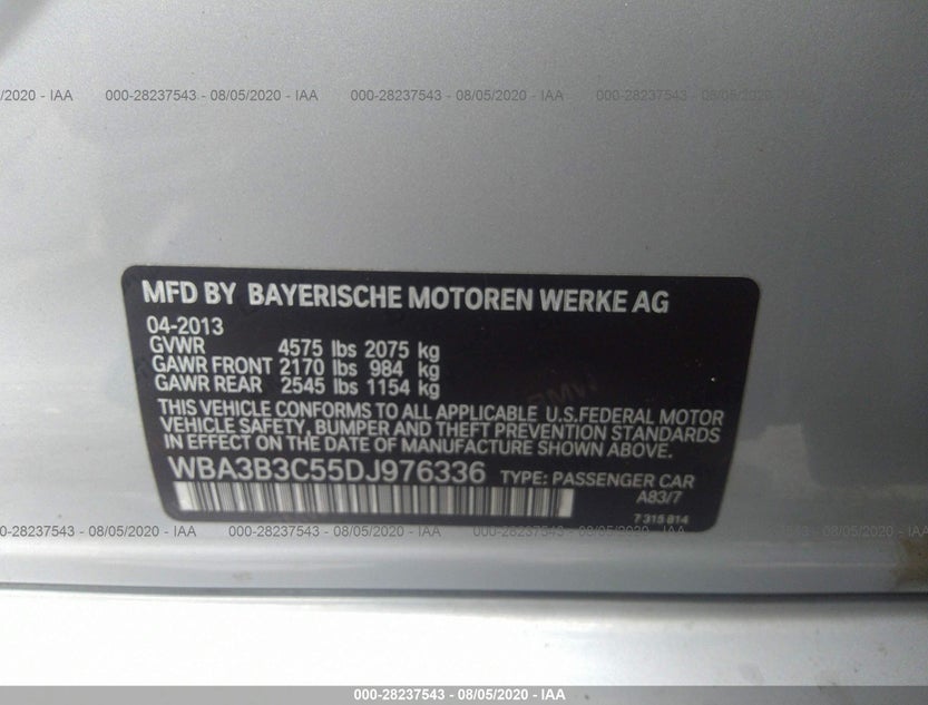 WBA3B3C55DJ976336
