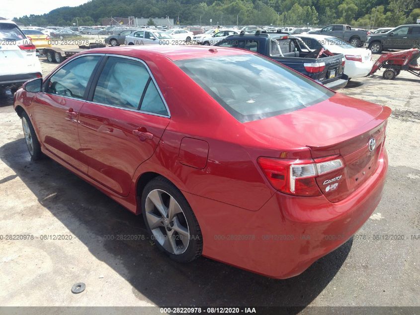 2014 Toyota Camry Se/Xle VIN: 4T1BK1FK9EU537656 Lot: 28220978