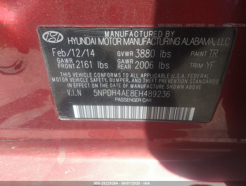 5NPDH4AE8EH489236