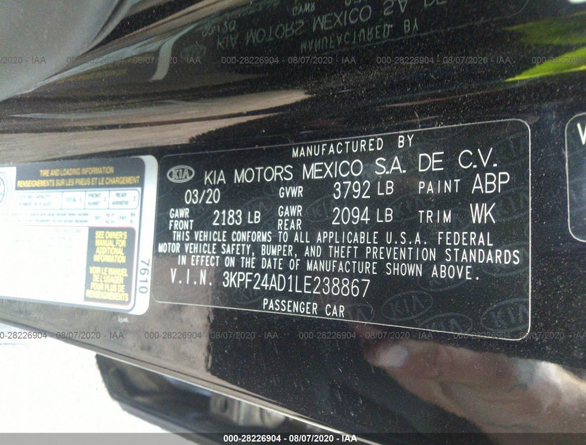 3KPF24AD1LE238867