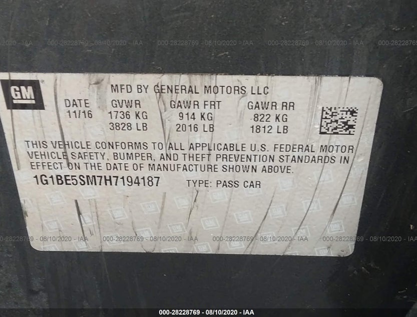 1G1BE5SM7H7194187
