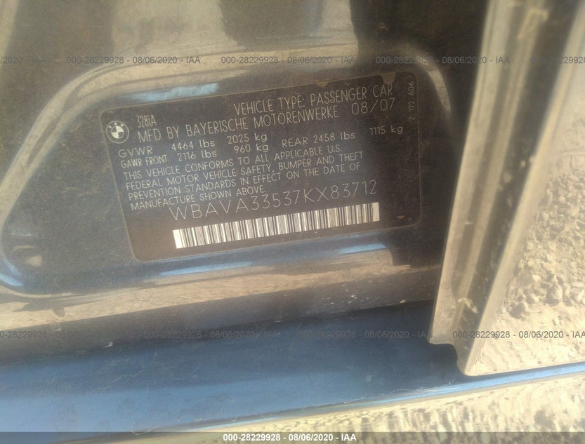 WBAVA33537KX83712