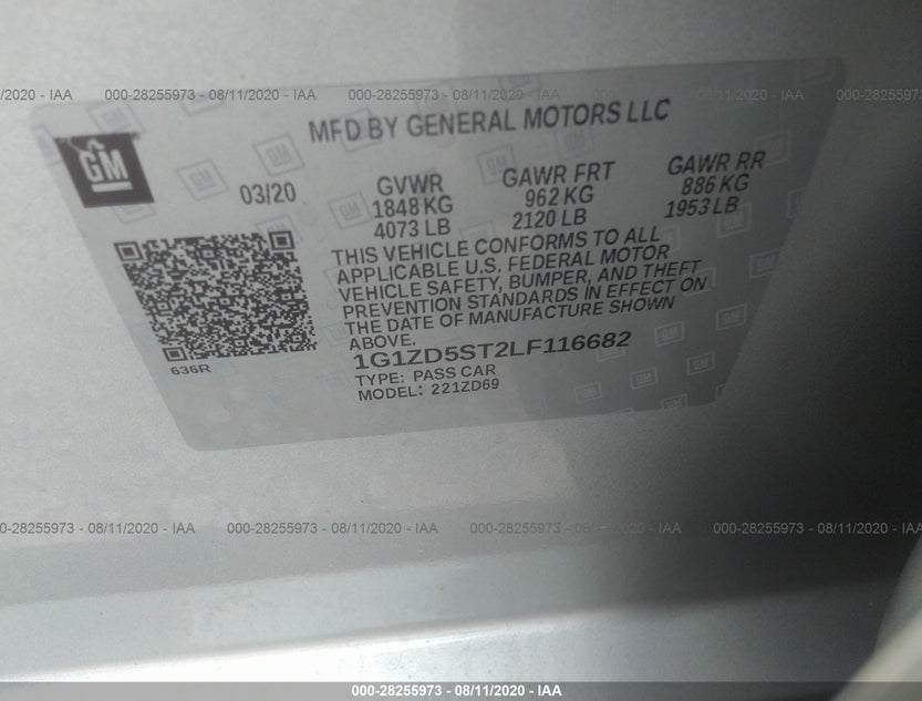 1G1ZD5ST2LF116682