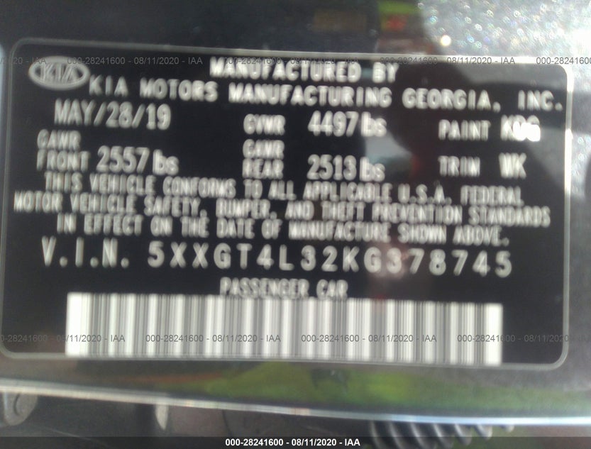 5XXGT4L32KG378745