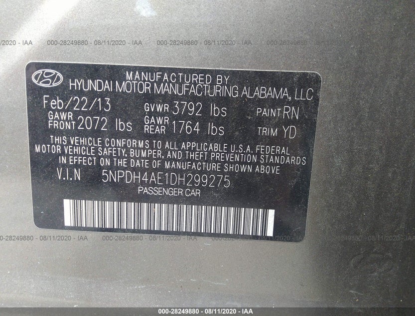 5NPDH4AE1DH299275