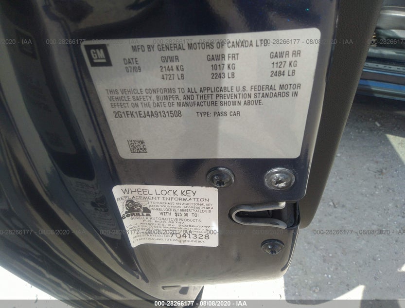 2G1FK1EJ4A9131508