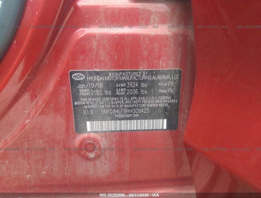 5NPD84LF9HH009425