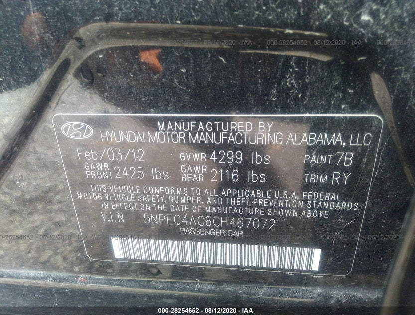 5NPEC4AC6CH467072