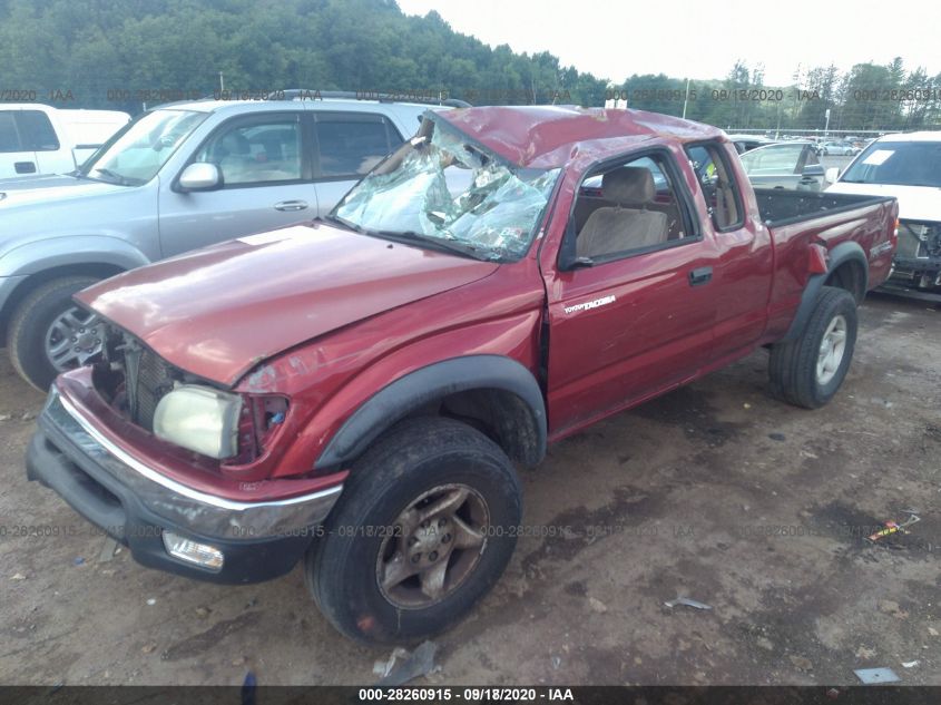 2003 Toyota Tacoma VIN: 5TEWN72NX3Z248385 Lot: 28260915