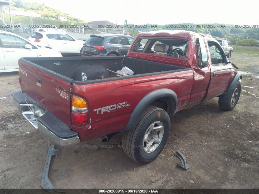 2003 Toyota Tacoma VIN: 5TEWN72NX3Z248385 Lot: 28260915