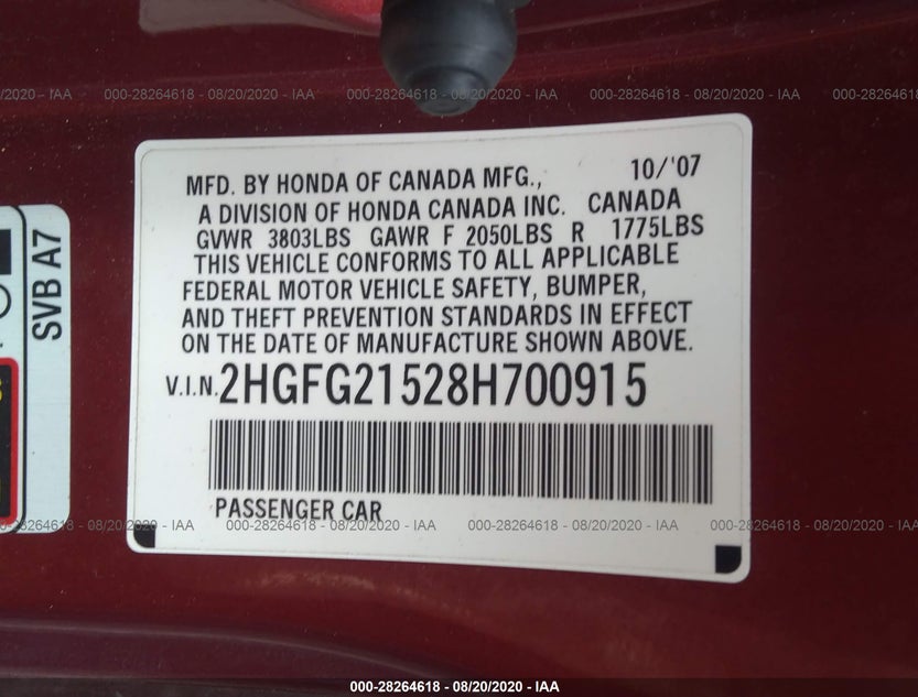 2HGFG21528H700915