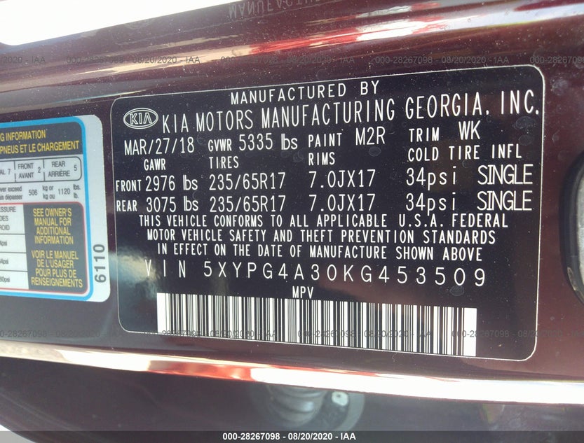 5XYPG4A30KG453509