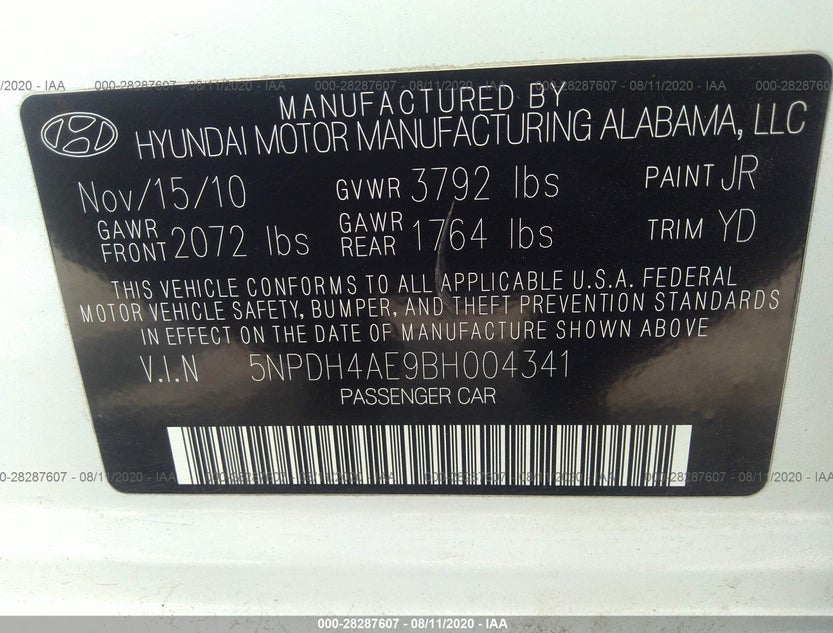 5NPDH4AE9BH004341