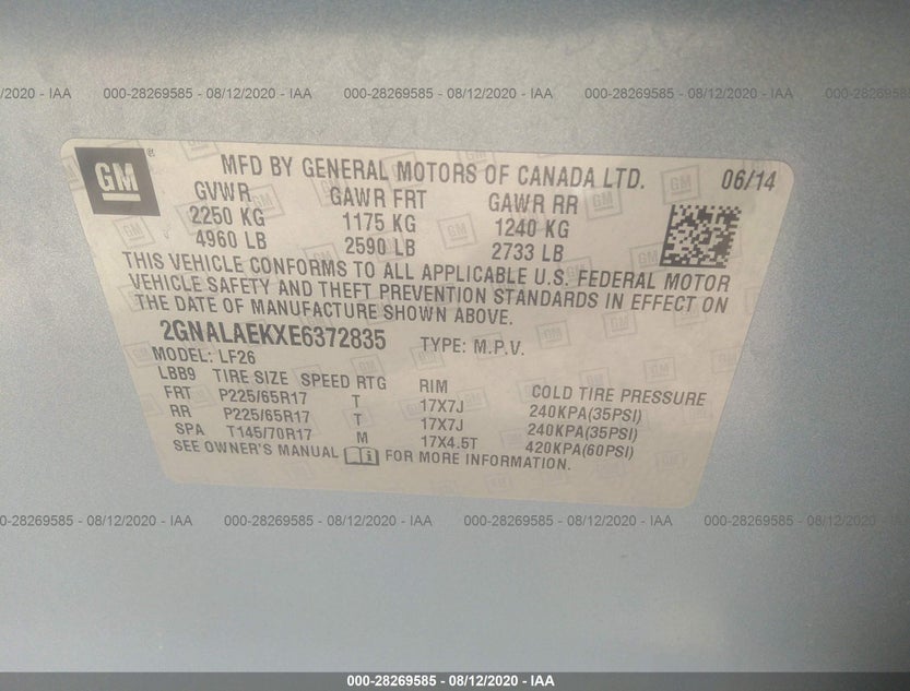 2GNALAEKXE6372835