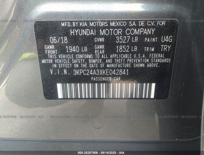 3KPC24A3XKE042841