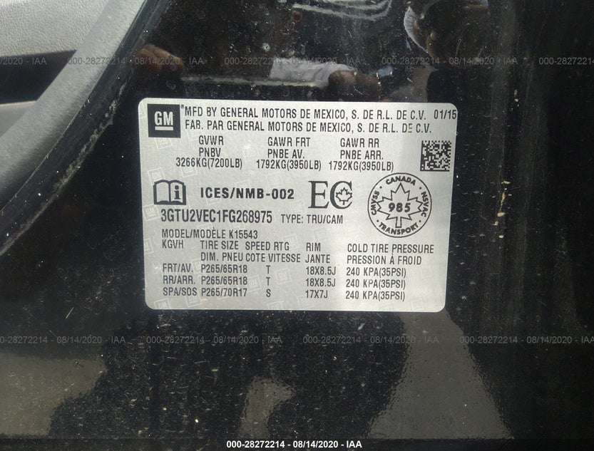 3GTU2VEC1FG268975