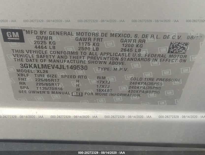 3GKALMEV4JL149530