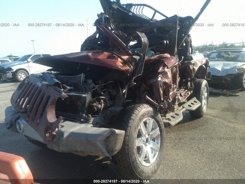 1J4FA54128L519739 2008 JEEP WRANGLER photo no. 2