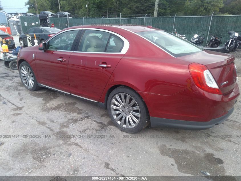 1LNHL9DK7DG614689 2013 Lincoln Mks