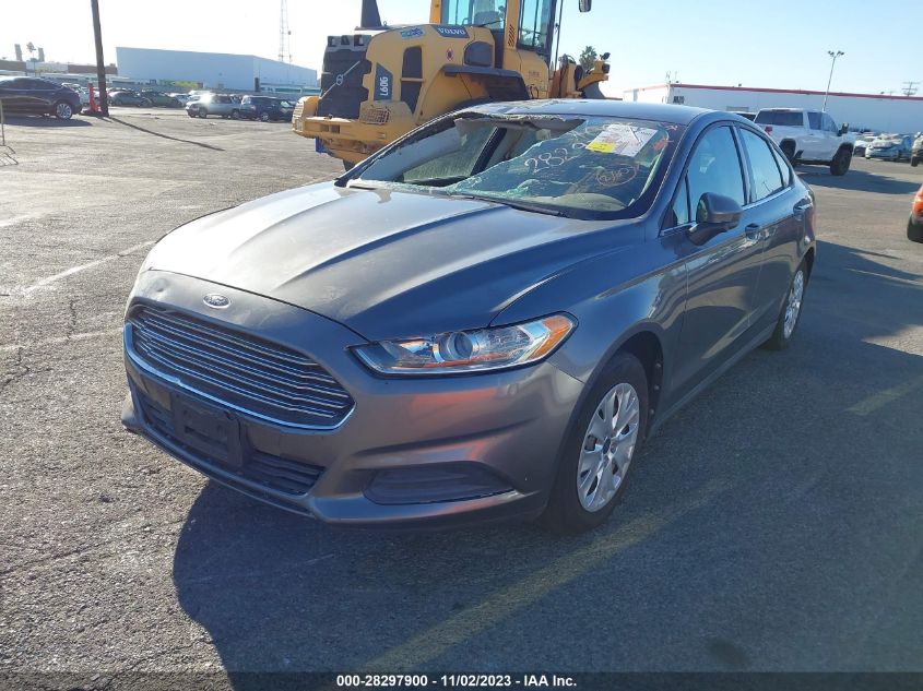 2013 Ford Fusion S VIN: 3FA6P0G73DR127572 Lot: 28297900