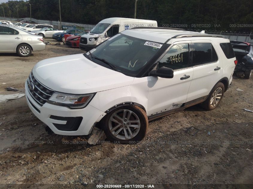 2017 Ford Explorer VIN: 1FM5K8B86HGD65685 Lot: 28280669