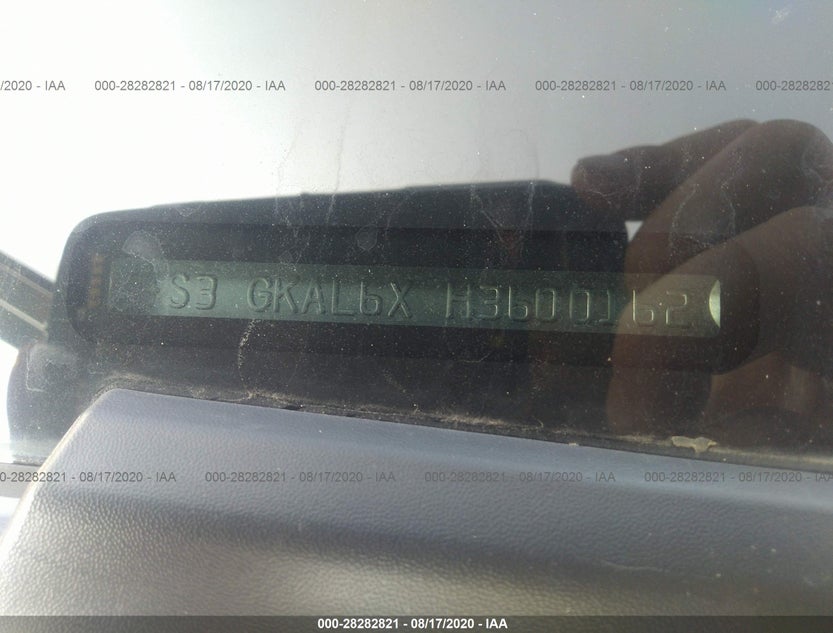 4S3GKAL6XH3600162