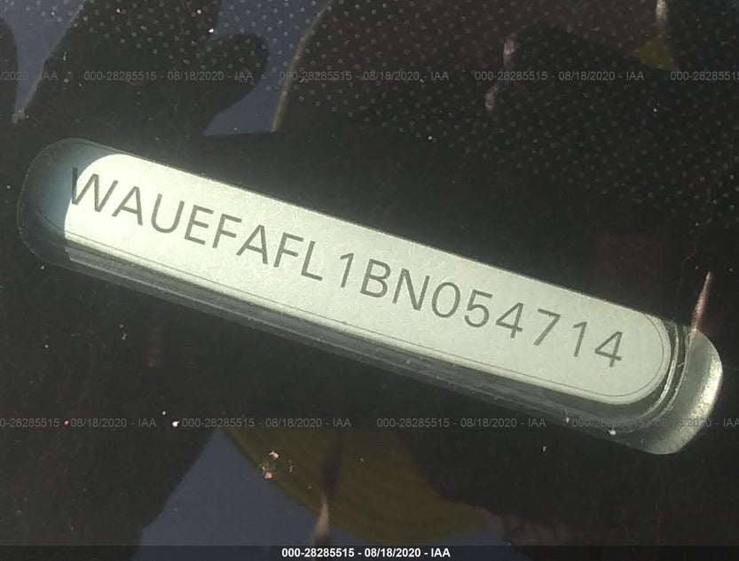 WAUEFAFL1BN054714
