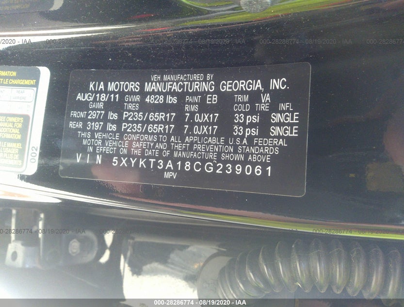 5XYKT3A18CG239061