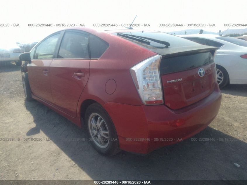 2010 Toyota Prius I/Ii/Iii/Iv/V VIN: JTDKN3DU2A5316871 Lot: 28289446