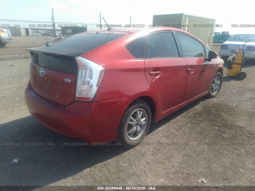 2010 Toyota Prius I/Ii/Iii/Iv/V VIN: JTDKN3DU2A5316871 Lot: 28289446