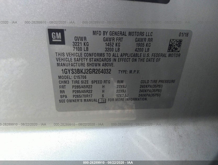 1GYS3BKJ2GR264032