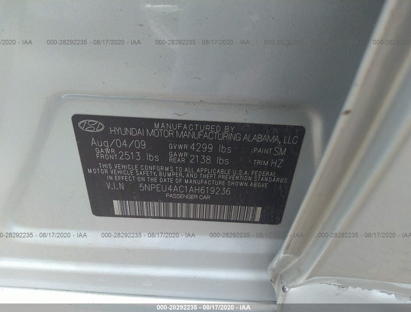 5NPEU4AC1AH619236