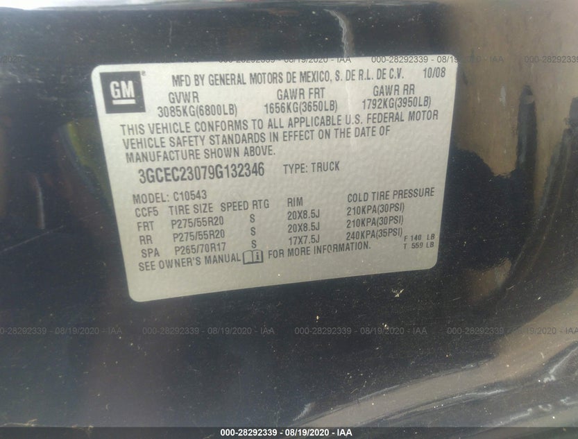 3GCEC23079G132346