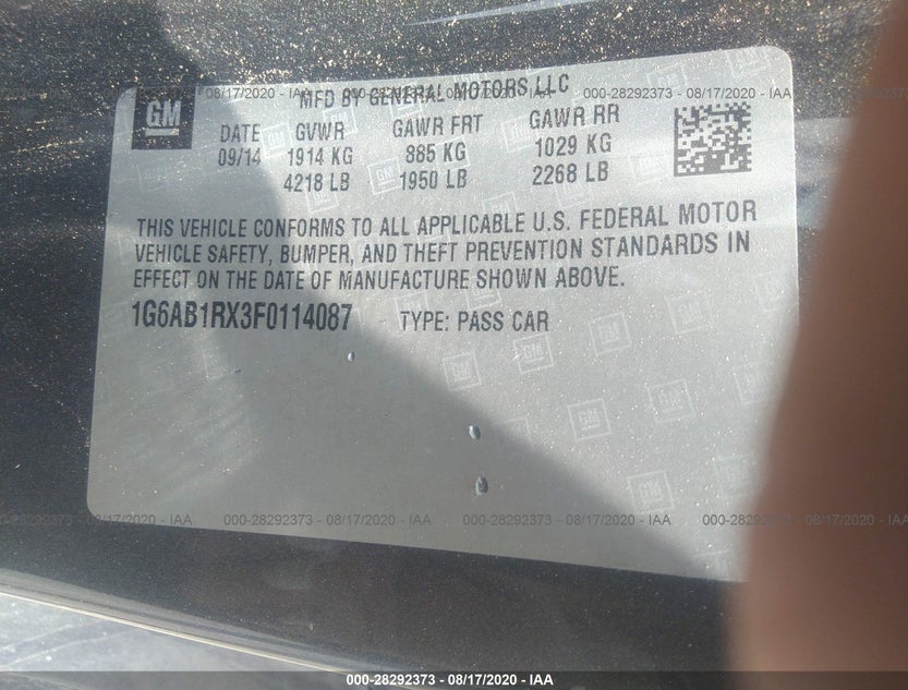 1G6AB1RX3F0114087