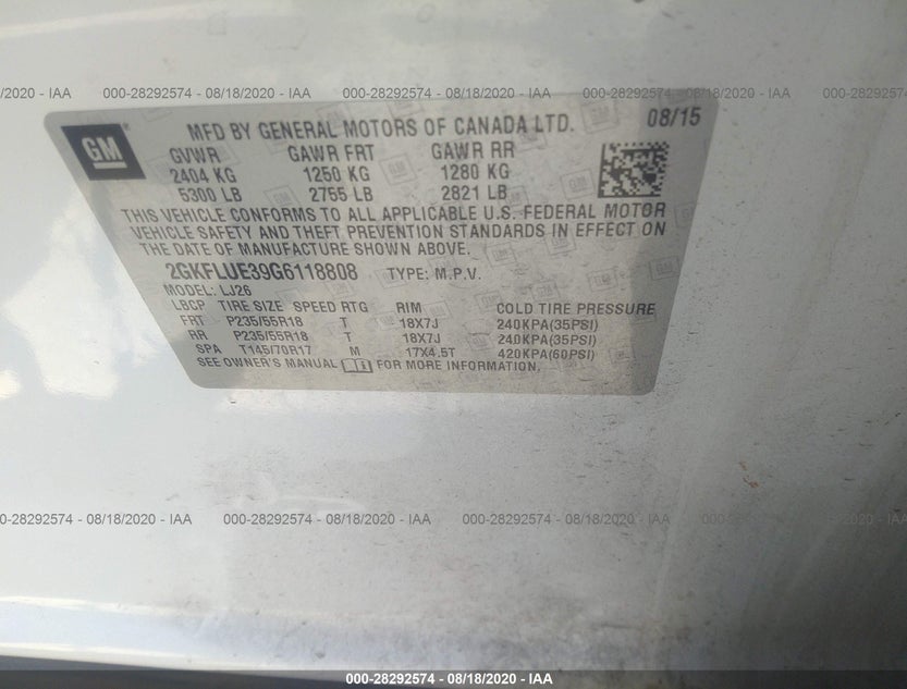 2GKFLUE39G6118808