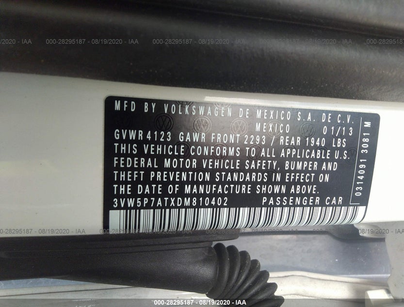3VW5P7ATXDM810402