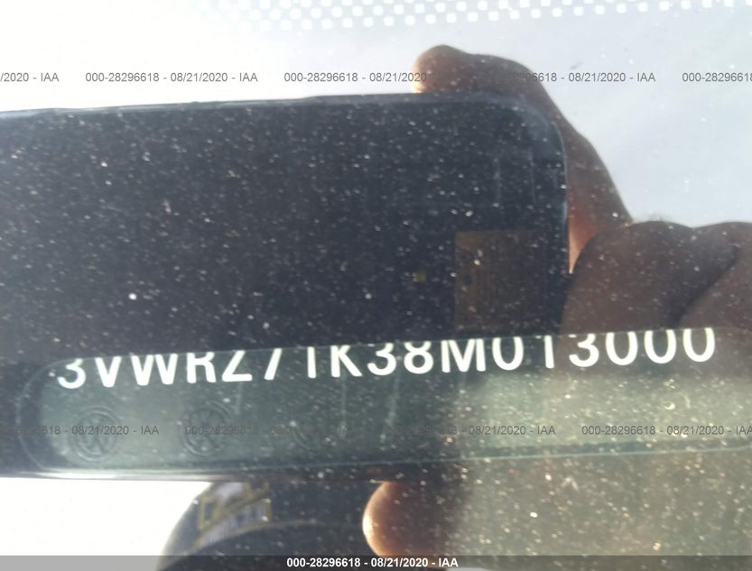 3VWRZ71K38M013000