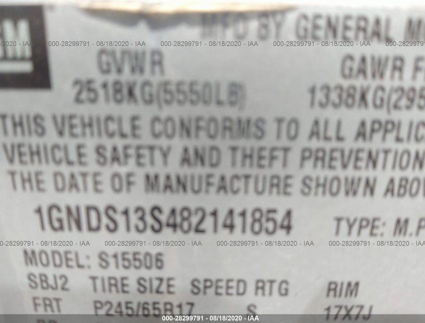1GNDS13S482141854