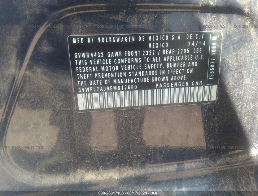 3VWPL7AJ9EM617680