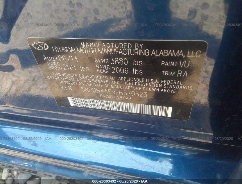 5NPDH4AE9FH570523