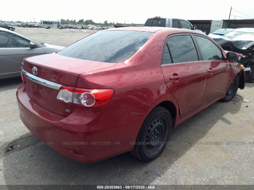 2013 Toyota Corolla Le VIN: 5YFBU4EE9DP158759 Lot: 28303663