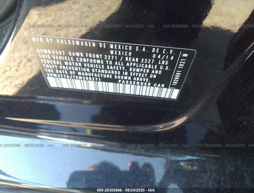 3VW4T7AJ7EM288271
