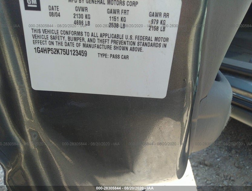1G4HP52K75U123459