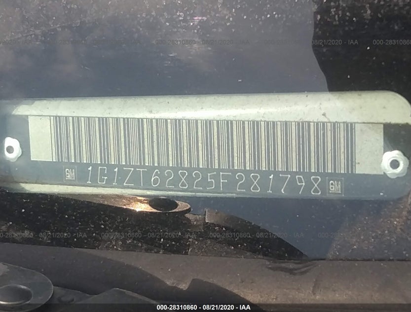 1G1ZT62825F281798