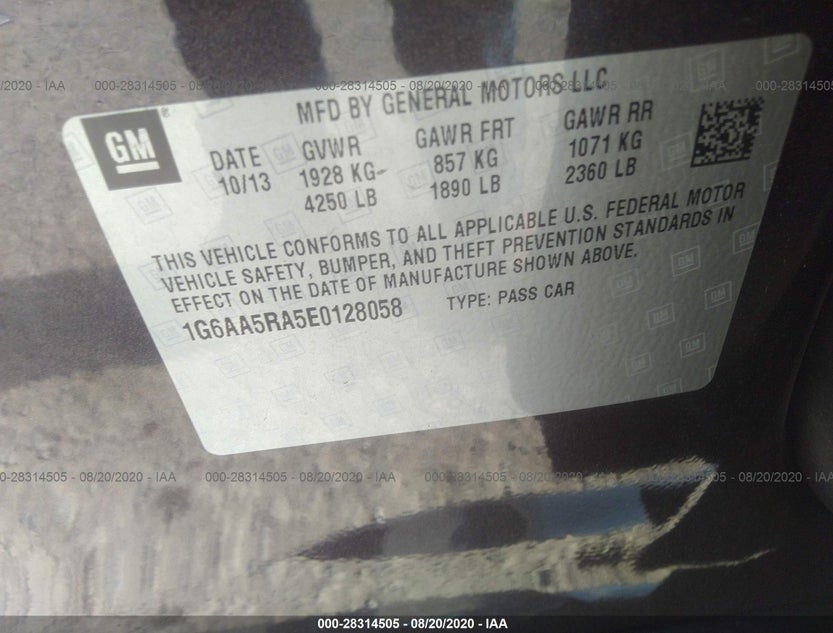 1G6AA5RA5E0128058