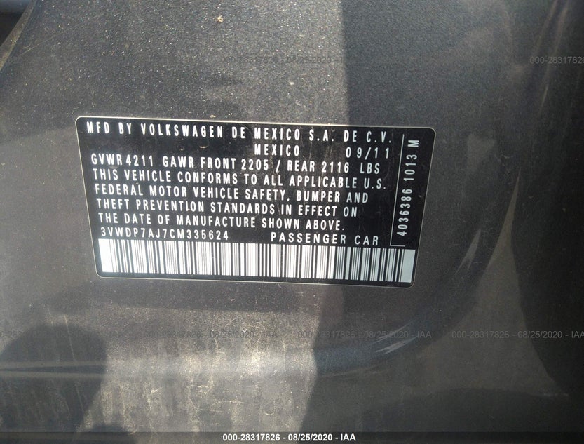 3VWDP7AJ7CM335624