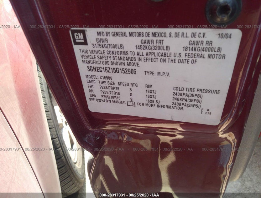 3GNEC16Z15G152906