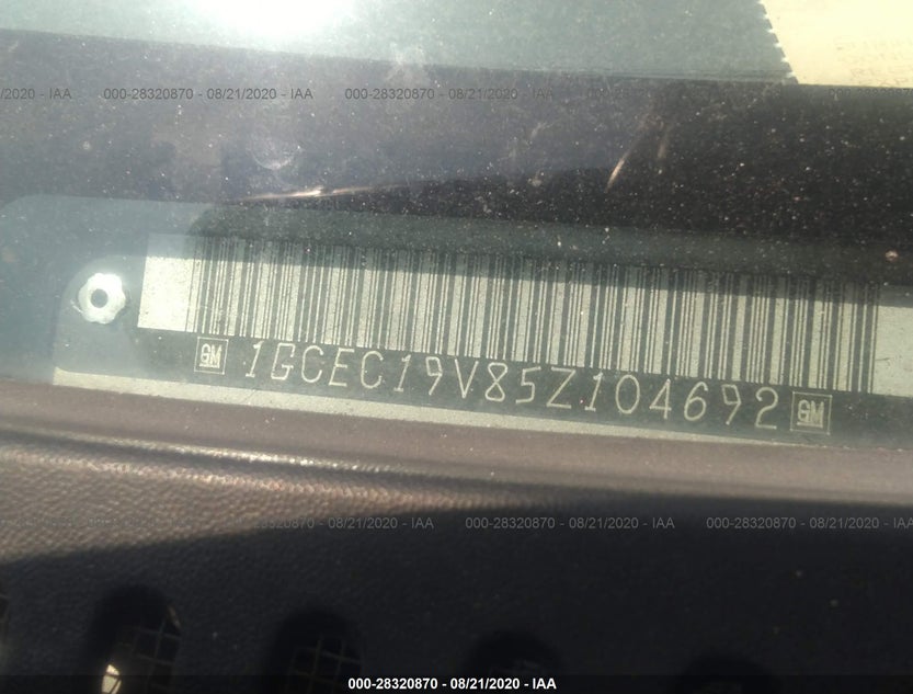 1GCEC19V85Z104692