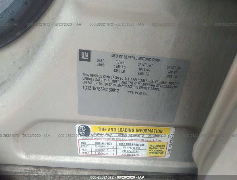1G1ZH57B594139012